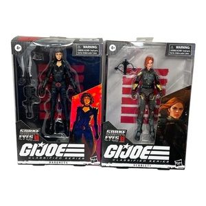 NIB GI JOE Origins Classified Series Scarlett & Baroness Hasbro 2021 Snake Eyes